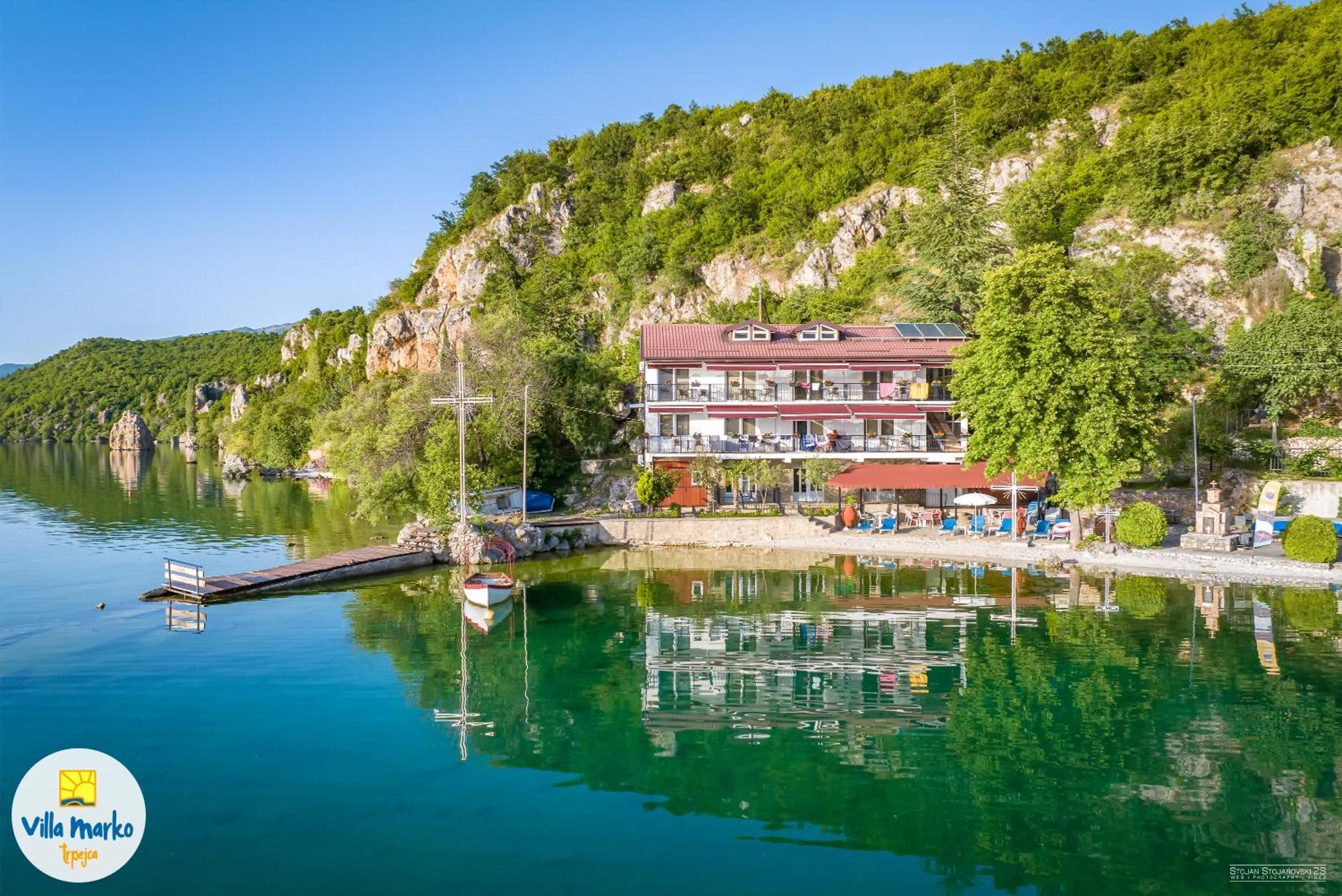 Villa Marko - Trpejca Ohrid Bagian luar foto